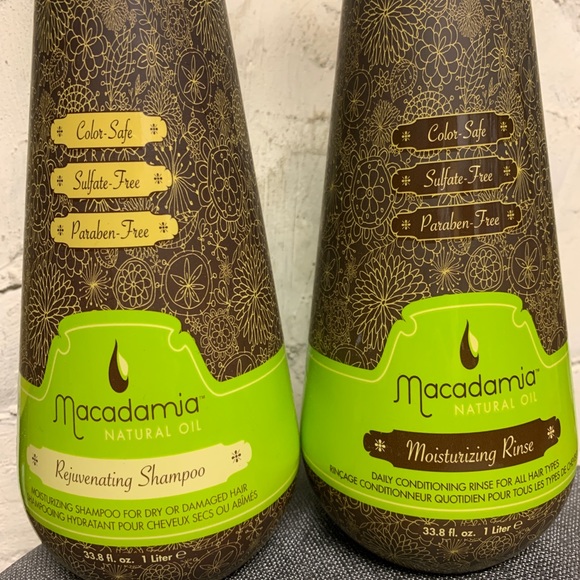 Macadamia Shampoo & Conditioner Liters W Pumps - Picture 3 of 10